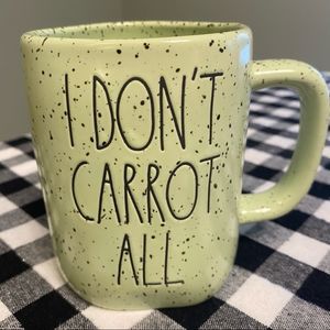 Rae Dunn I DON'T CARROT ALL Mug